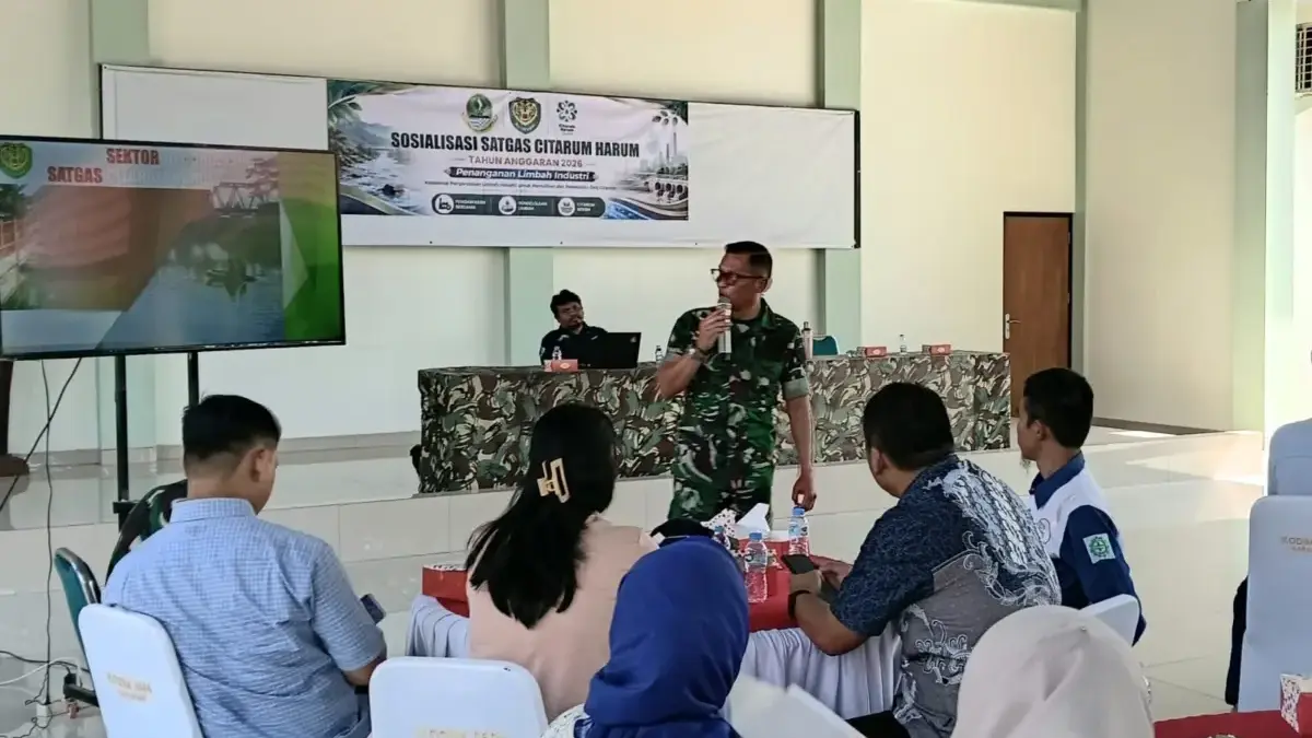 Satgas Citarum Harum Soroti Limbah Industri di Karawang Perusahaan Bandel Terancam Sanksi Satgas Citarum Harum Sektor 10