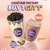 Promo Chatime B1G1 Akhir Mei 2026 di Semua Mall Karawang