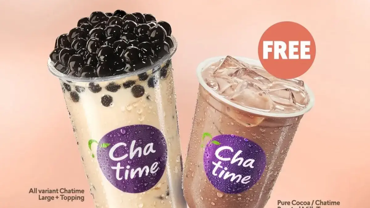 Promo Chatime B1G1 Akhir Mei 2026 di Semua Mall Karawang