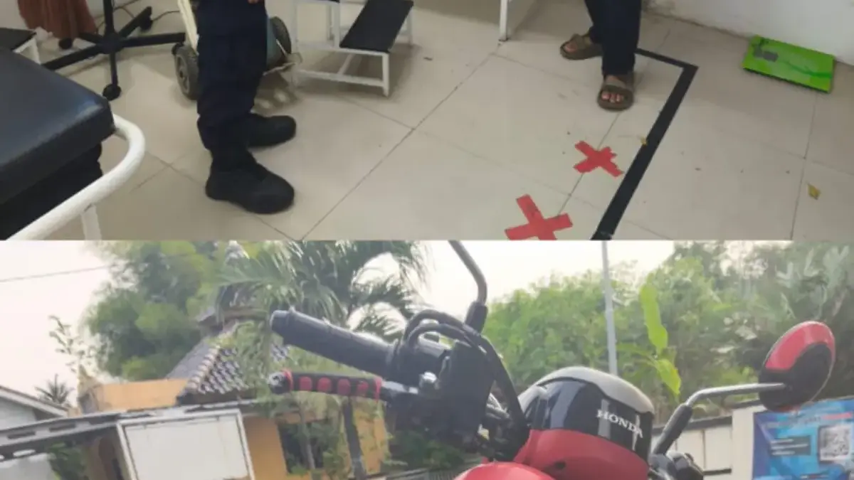 Pelaku Curanmor di tangkap