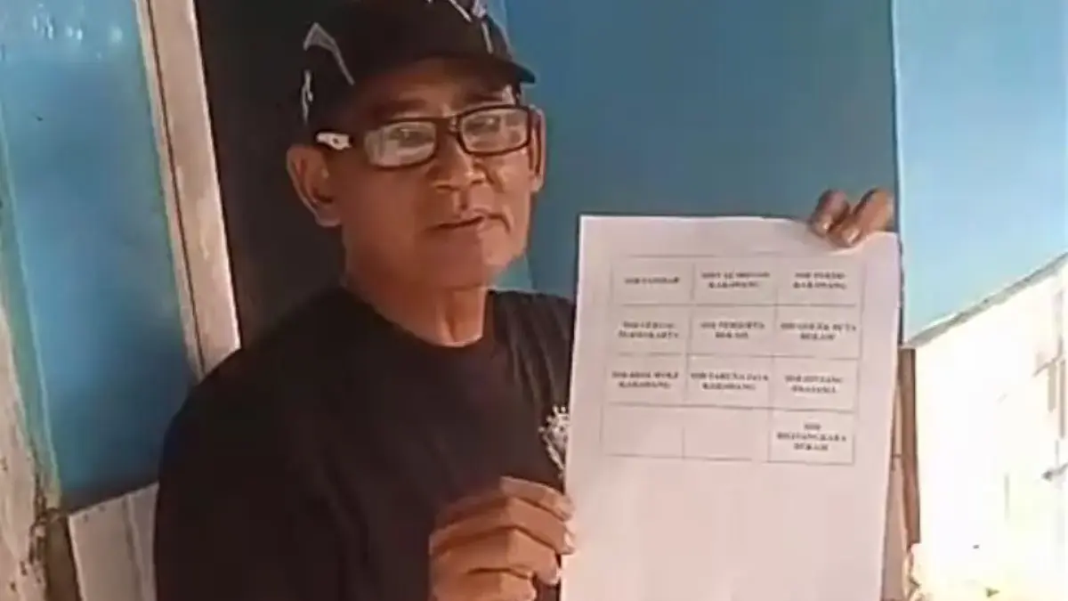 Drawing Grup Festival Sepak Bola di Pantai Samudera Baru Usai Digelar, 22 Tim Bersaing di Kategori U11 dan U13 Ketua Panitia Festival Sepak Bola Usia Dini Pantai Samudera Baru, Bayu Gunawan, di momen drawing grup.