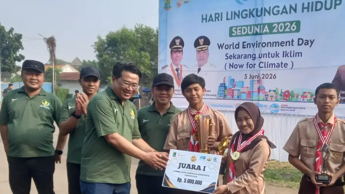 Duta Sekolah Adiwiyata Kabupaten Karawang 2026