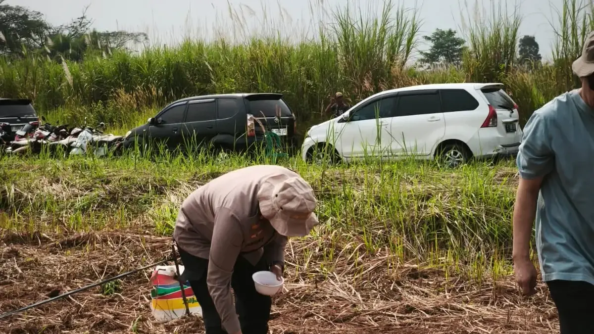 Polres Karawang Optimalkan Lahan Produktif dan Sarana Logistik.