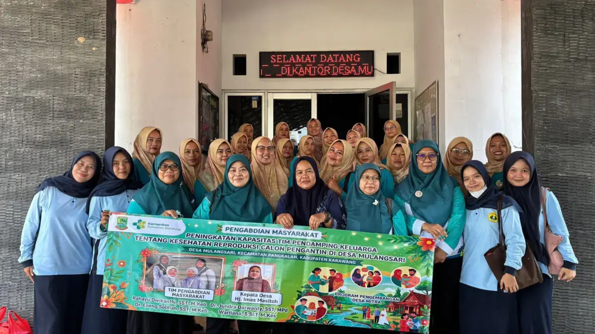 Optimalkan Kesehatan Reproduksi Calon Pengantin, Poltekkes Bandung Tingkatkan Kapasitas Tim Pendamping Poltekkes Bandung