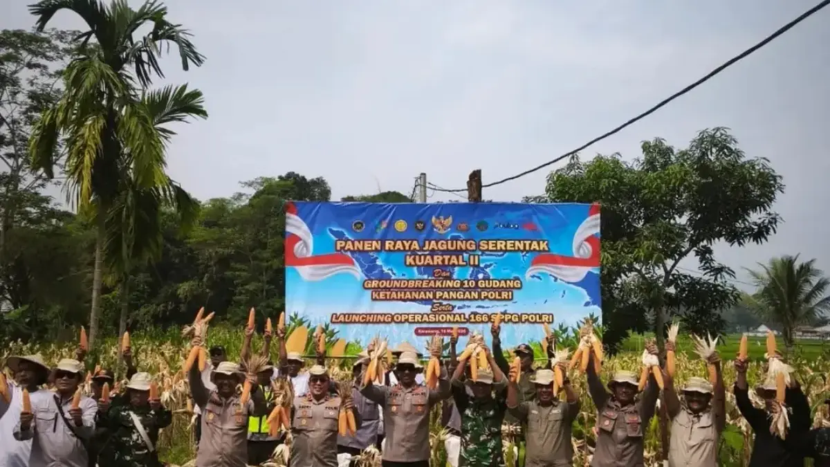 Polres Karawang Perkuat Pilar Ketahanan Pangan