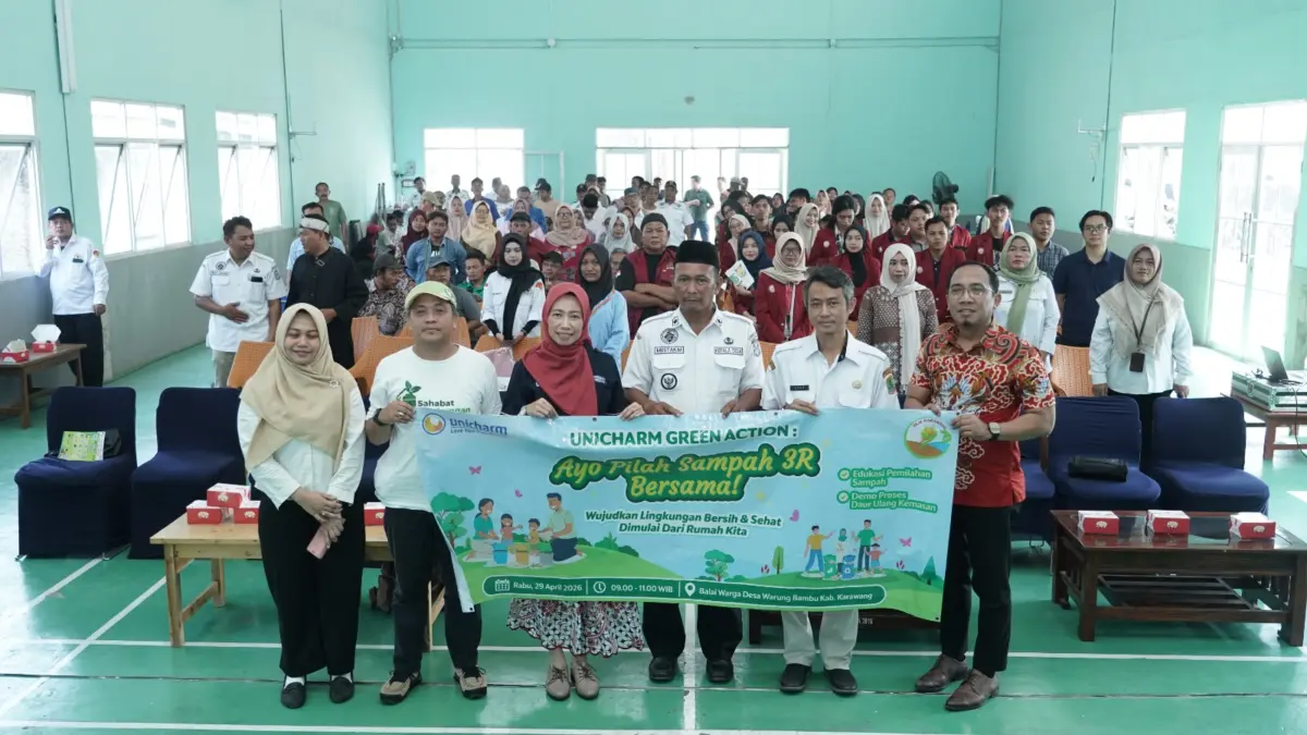 Unicharm Tekan Timbulan Sampah 3R.