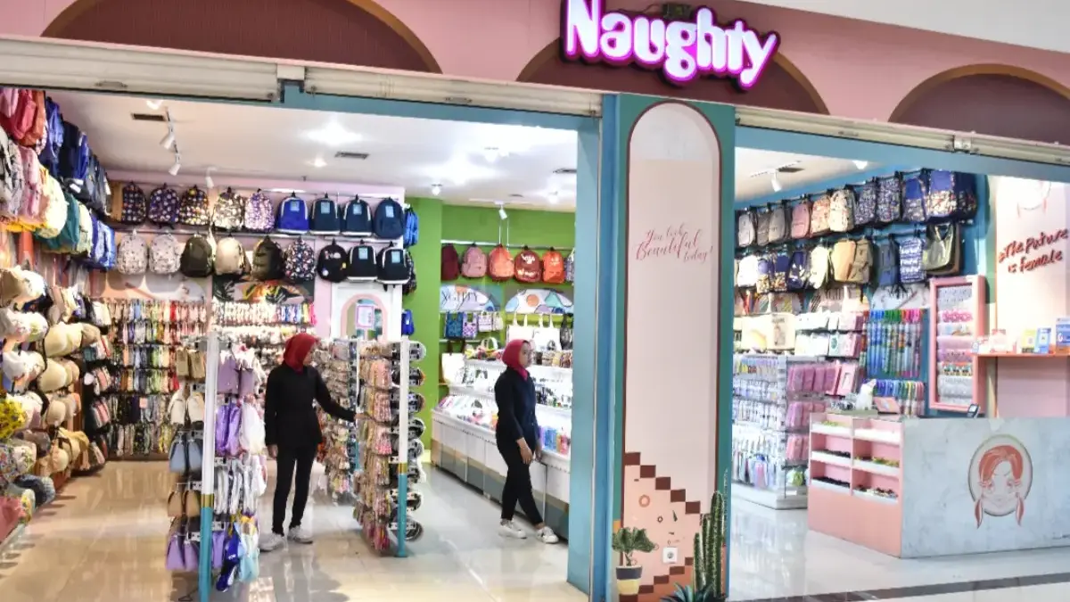 Naughty AEON Mall Deltamas, Toko Aksesoris Wanita yang Lucu, Stylish & Trendi untuk Ciwi-Ciwi!