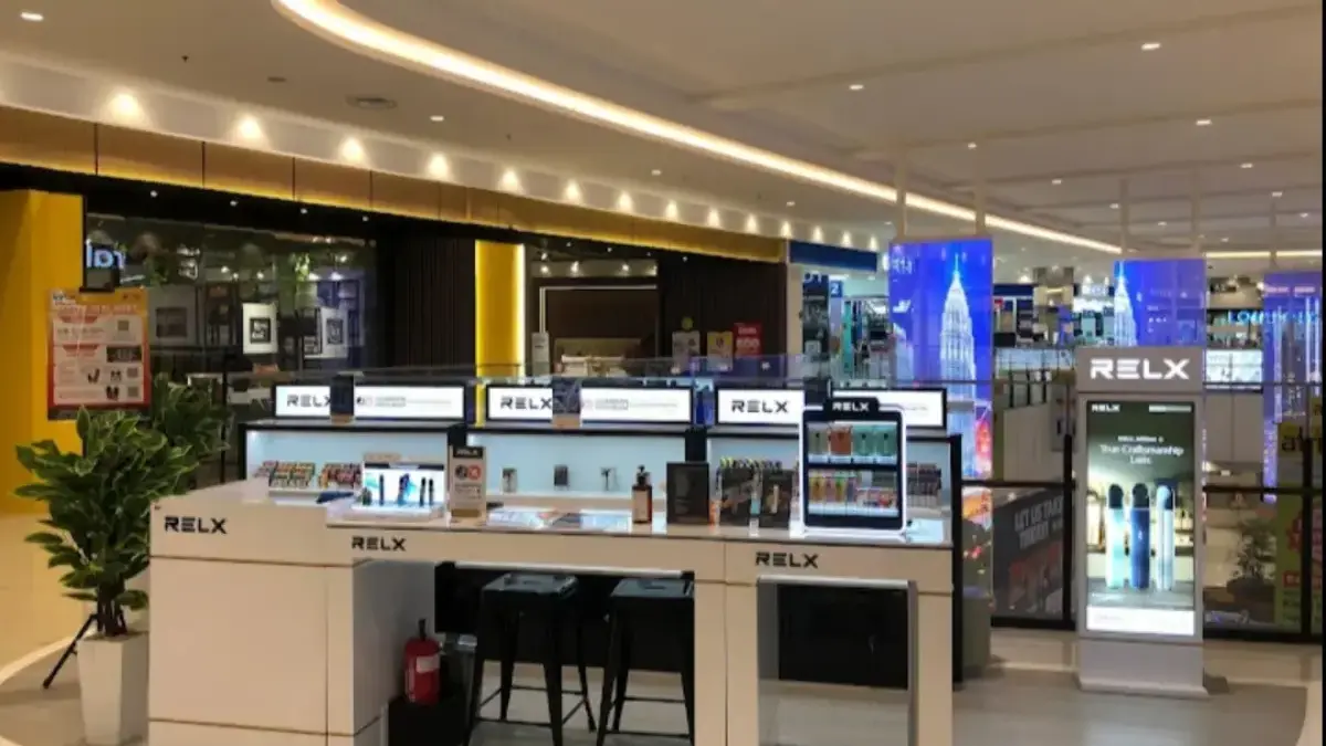 RELX AEON Deltamas, Gerai Electronic Cigarette & Vape Terbaru dengan Desain Modern!
