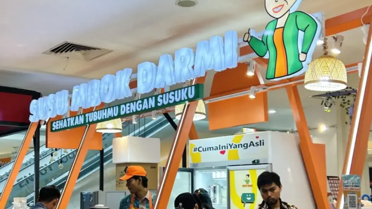 Susu Mbok Darmi AEON Deltamas, Minuman Susu Murni Segar yang Bikin Kamu Sehat!