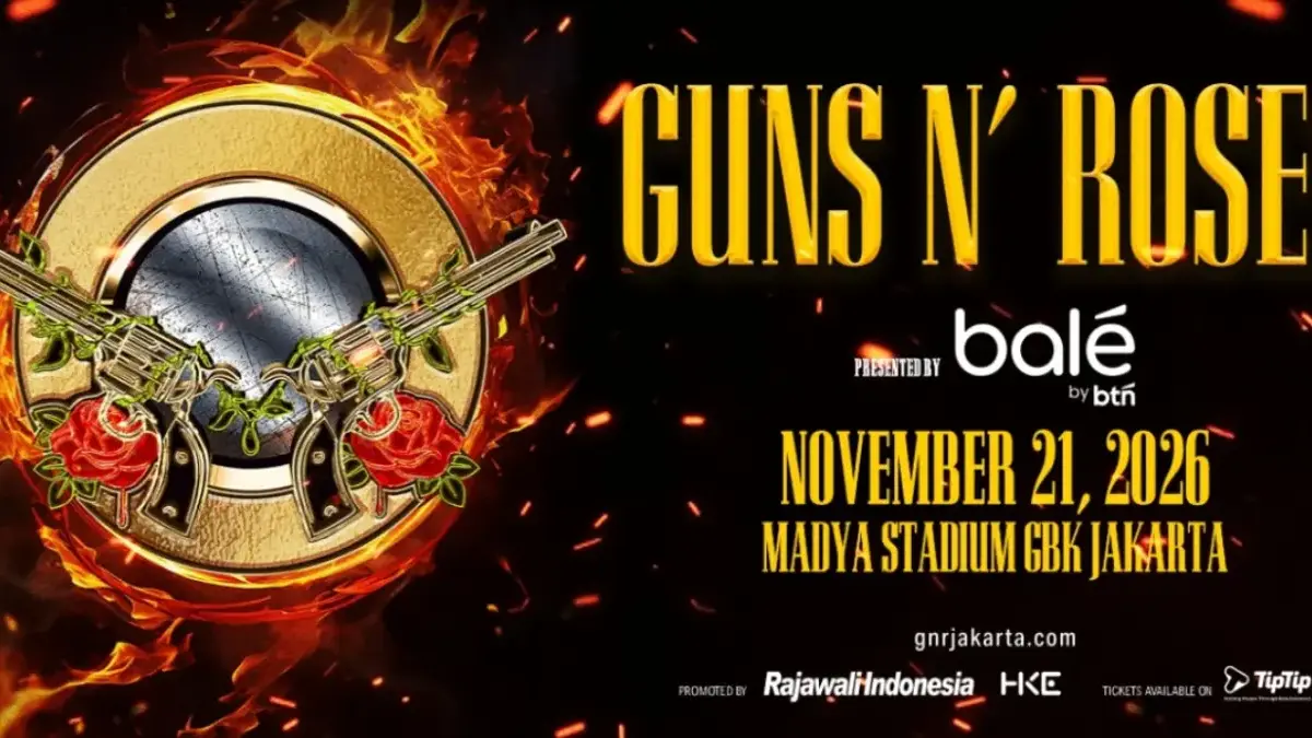 Guns N' Roses Siap Konser di Stadion Madya Jakarta 2026