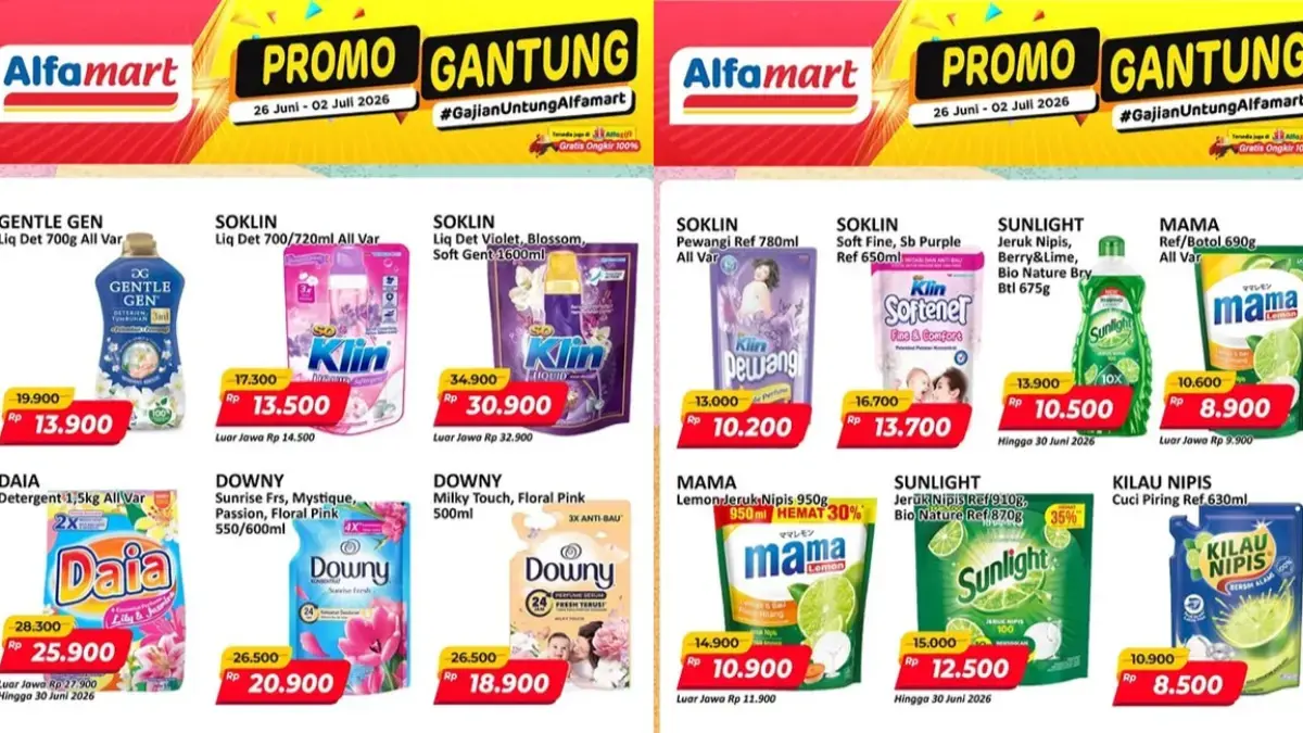 Katalog Promo Alfamart hari ini