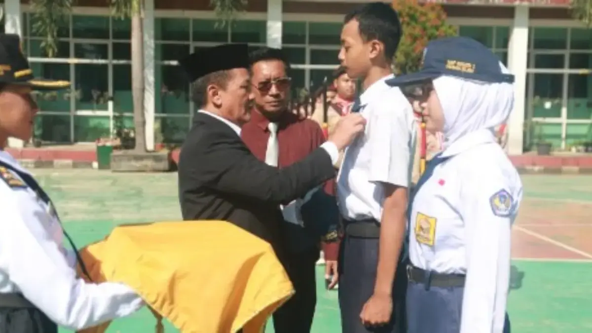 Pelepasan siswa SMPN Cikarang Selatan 01