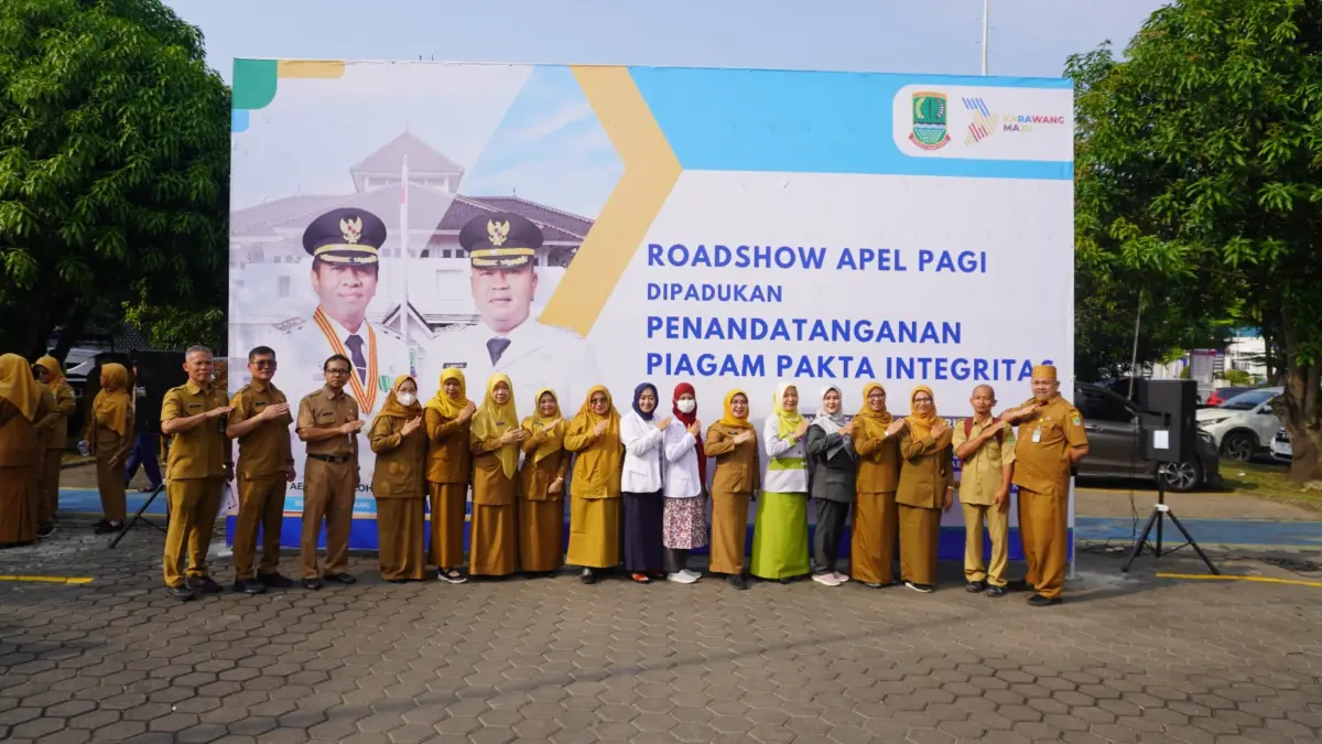 Instansi Kesehatan se-Karawang Komitmen Tolak KKN Lewat Pakta Integritas
