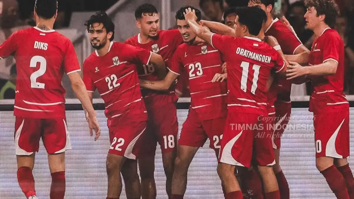 Timnas Indonesia Unggul 2-0 atas Oman di Babak PertamaTimnas Indonesia Unggul 2-0 atas Oman di Babak Pertama
