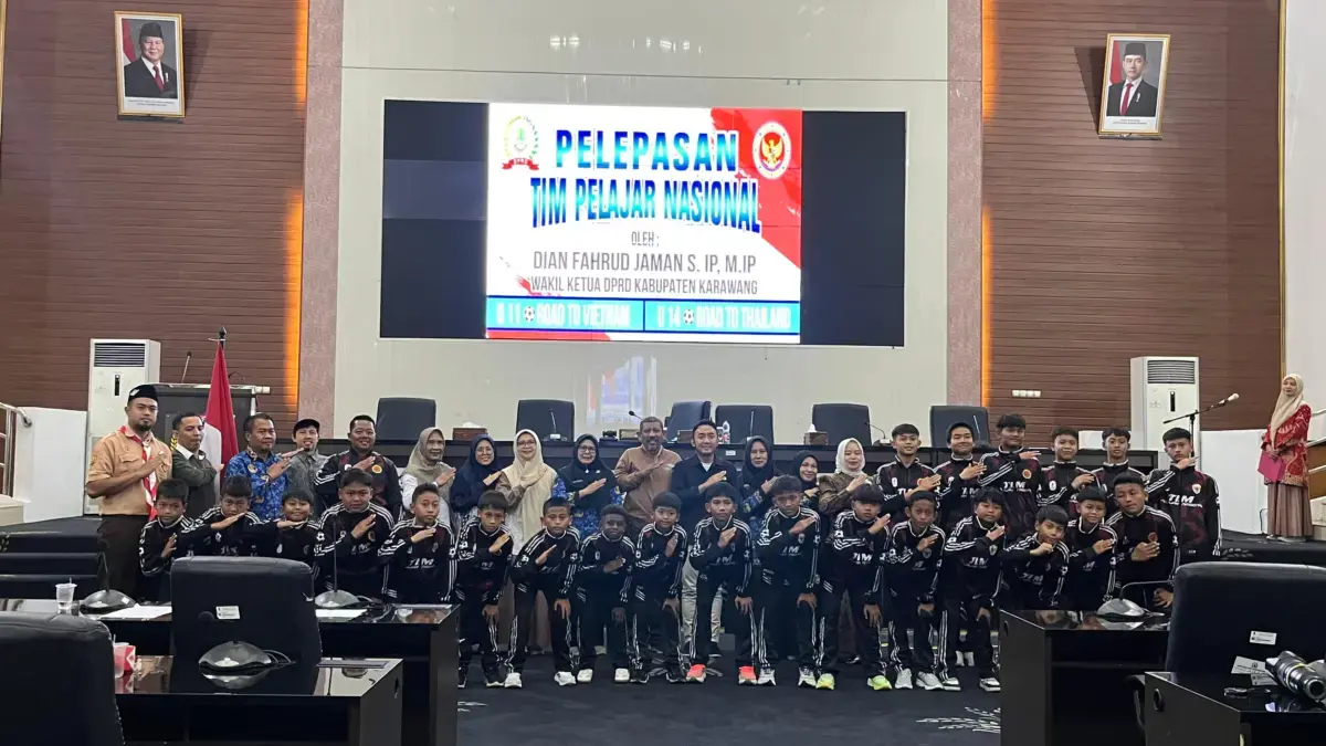 Tim Pelajar Nasional Indonesia asal Karawang