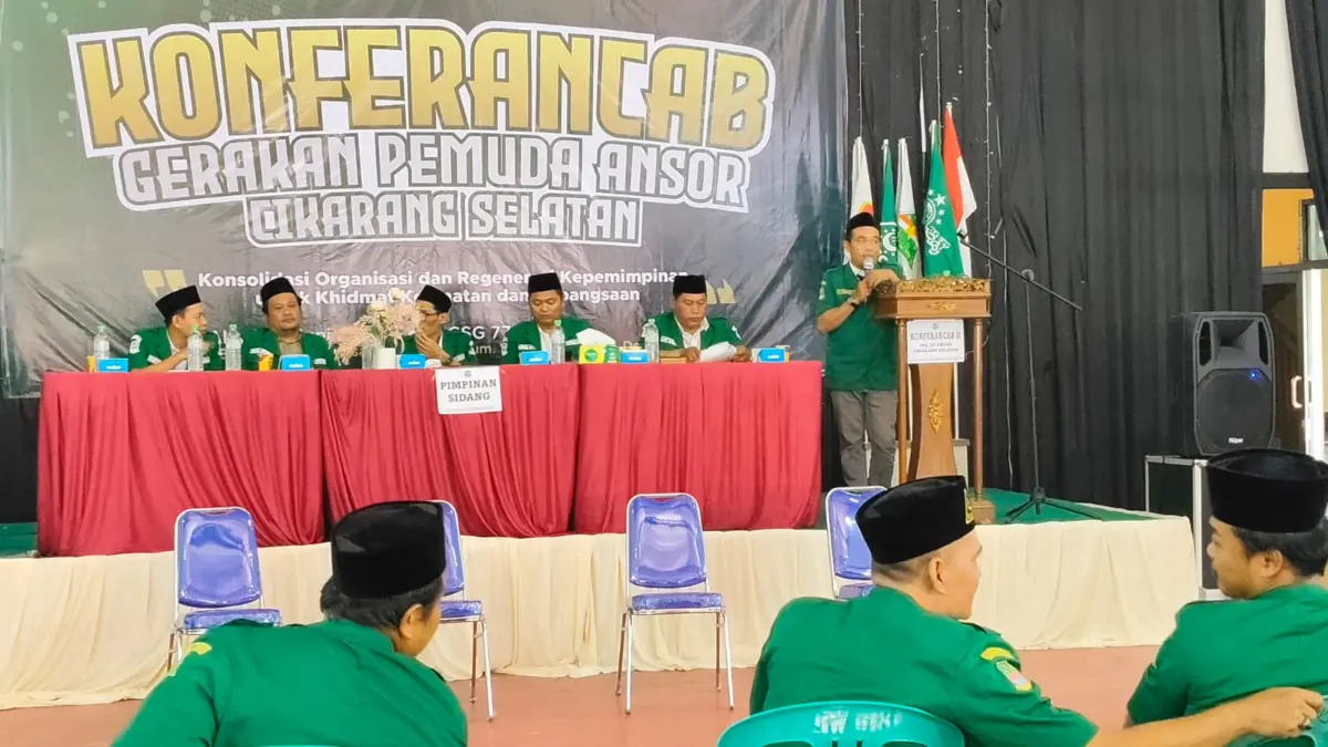 Sarmin Terpilih sebagai Ketua PAC GP Ansor Ciksel, Ketua Ansor Kabupaten Tekankan Keselarasan Program Kerja Sarmin Terpilih sebagai Ketua PAC GP Ansor Cikarang Selatan