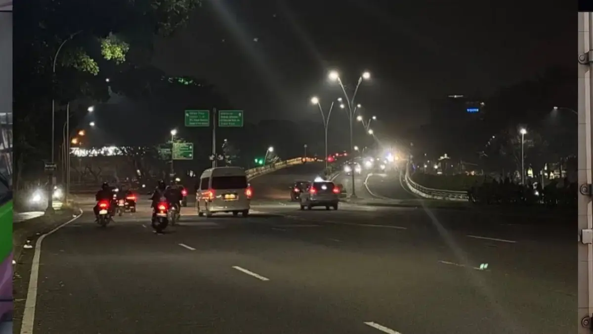 Jalanan Tangerang Selatan