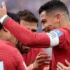 Timnas Portugal tampil perkasa saat membantai Uzbekistan dengan skor telak 5-0 pada laga matchday kedua Grup K