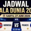 Link Live Streaming Norwegia vs Prancis: Duel Haaland vs Mbappé Penentu Juara Grup I dan Top Skor Piala Dunia