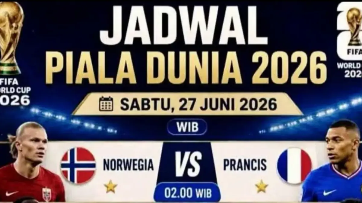 Link Live Streaming Norwegia vs Prancis: Duel Haaland vs Mbappé Penentu Juara Grup I dan Top Skor Piala Dunia