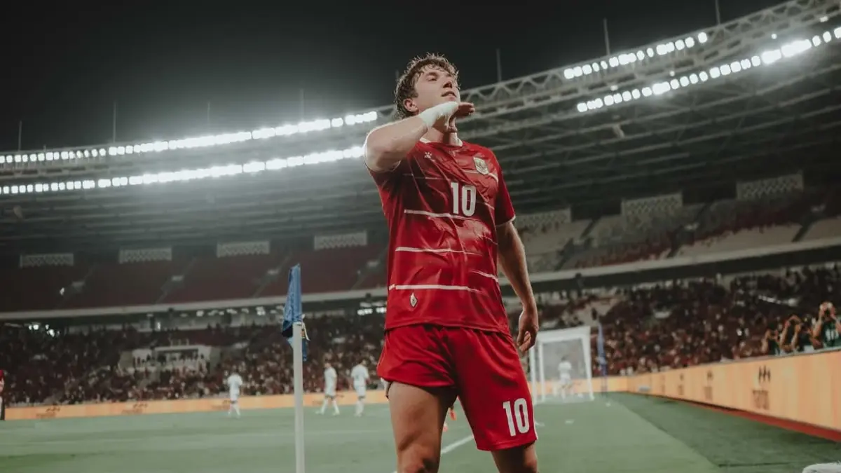Indonesia Tampil Menekan Lawan Mozambik, Ole Romeny Cetak Gol Pembuka di Babak Pertama Penyerang Timnas Indonesia Ole Romeny