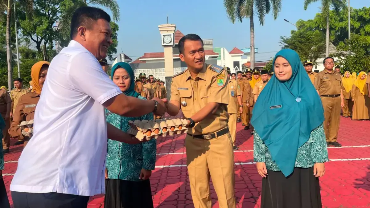 Tekan Stunting Lewat Jalur Kemitraan Non-APBN, Pemkab Karawang Kolaborasi Himpun 28 Ton Telur Pemkab Karawang Kolaborasi Himpun 28 Ton Telur.