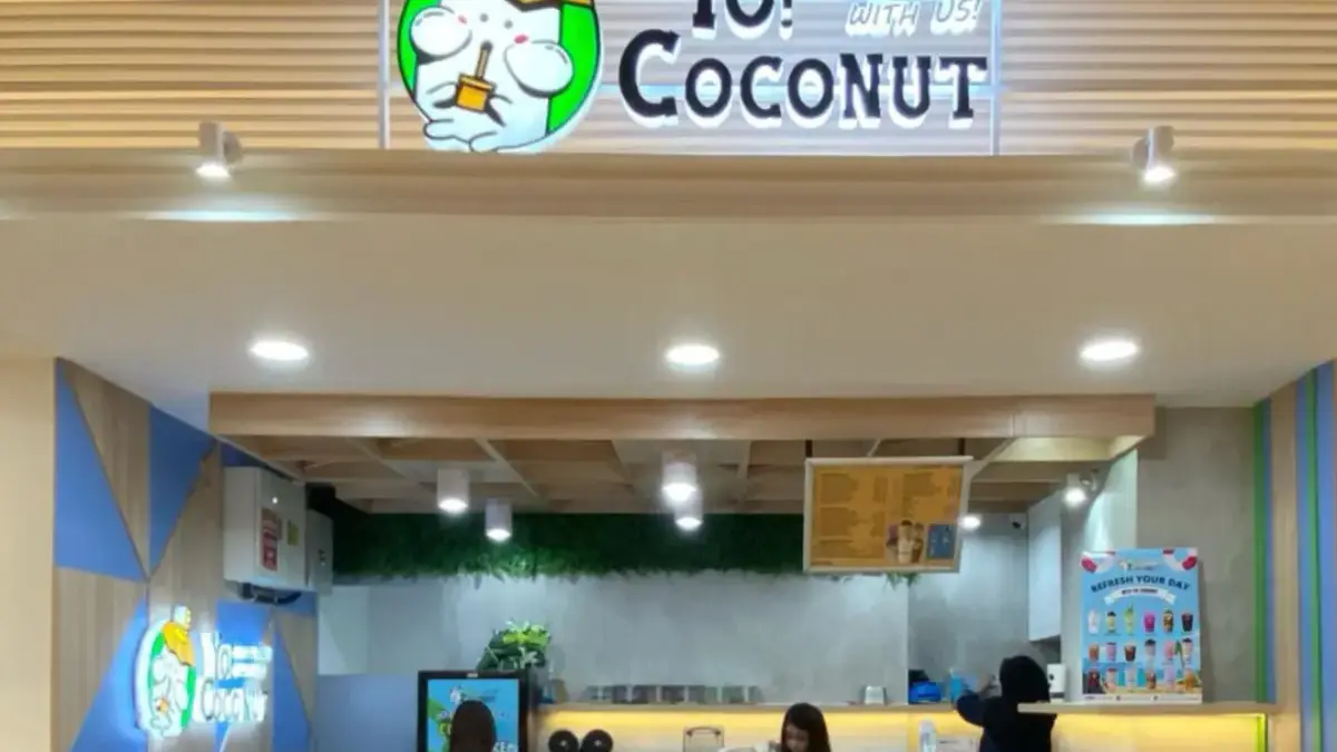 Segar & Alami! Yo Coconut AEON Deltamas, Destinasi Minuman Kelapa Kekinian & Penyelamat Dahaga