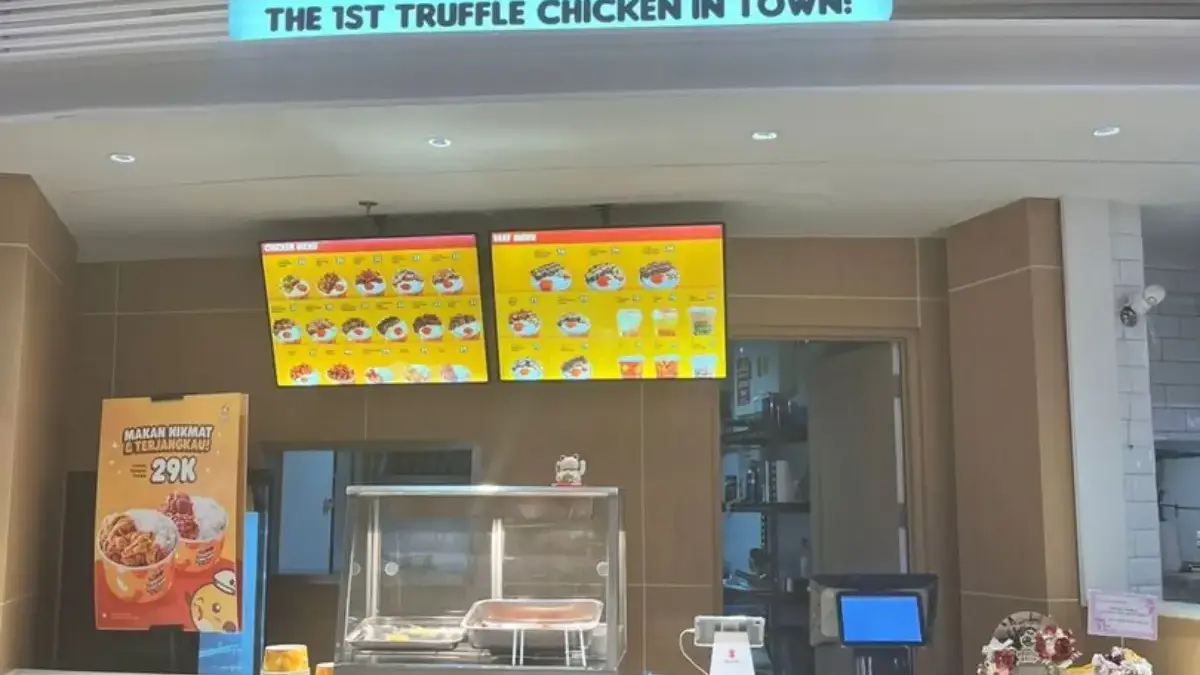 Truffle Belly AEON Deltamas, Tempat Makan Ayam Crispy dengan Saus Truffle yang Bikin Nagih