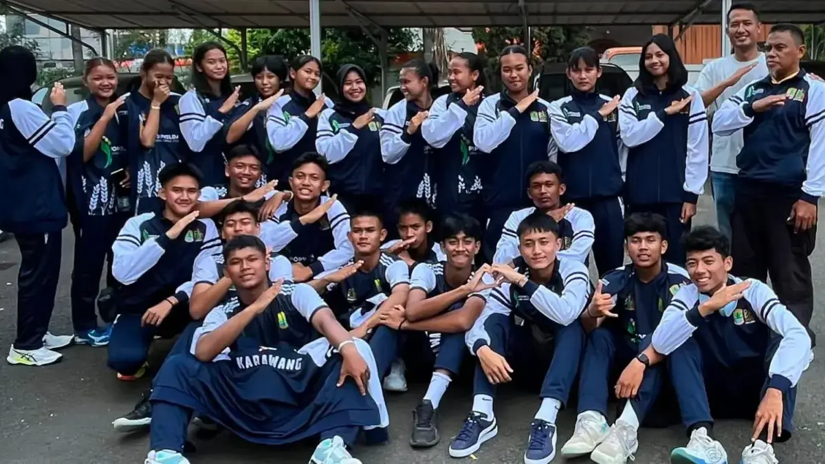voli putra dan putri Kabupaten Karawang