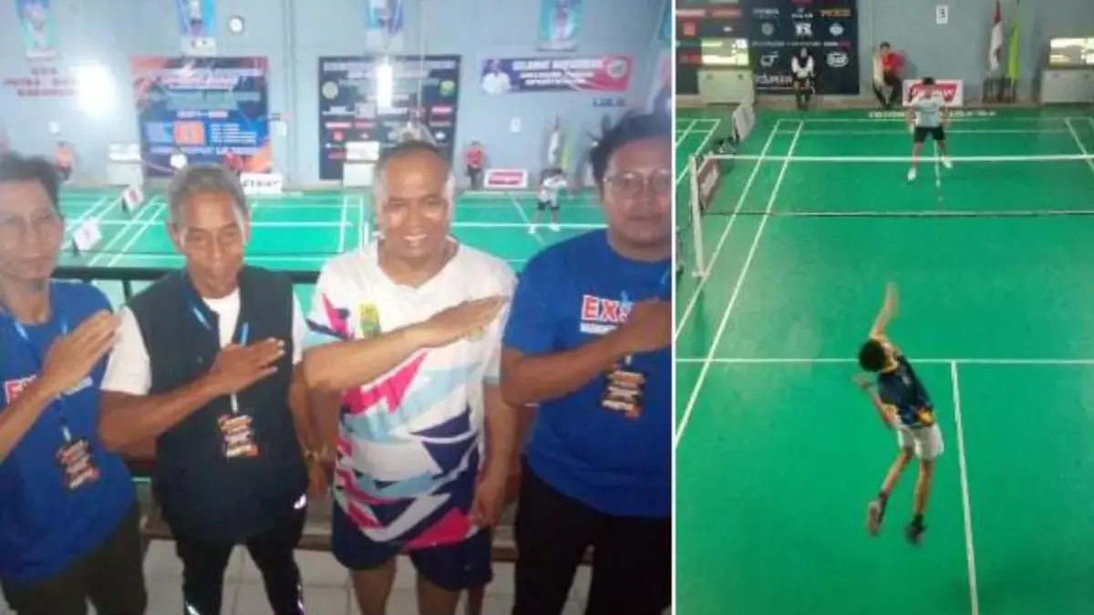 Sukses Cetak Atlet Berlabel Timnas, PB Putra Mandiri Gaungkan Pembinaan Lewat Kejuaraan Bulu Tangkis Se-Jabar Pertandingan kejuaraan bulu tangkis tingkat Jabar yang digelar PB Putra Mandiri.