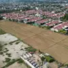 Petani di kabupaten Bekasi gagal panen.