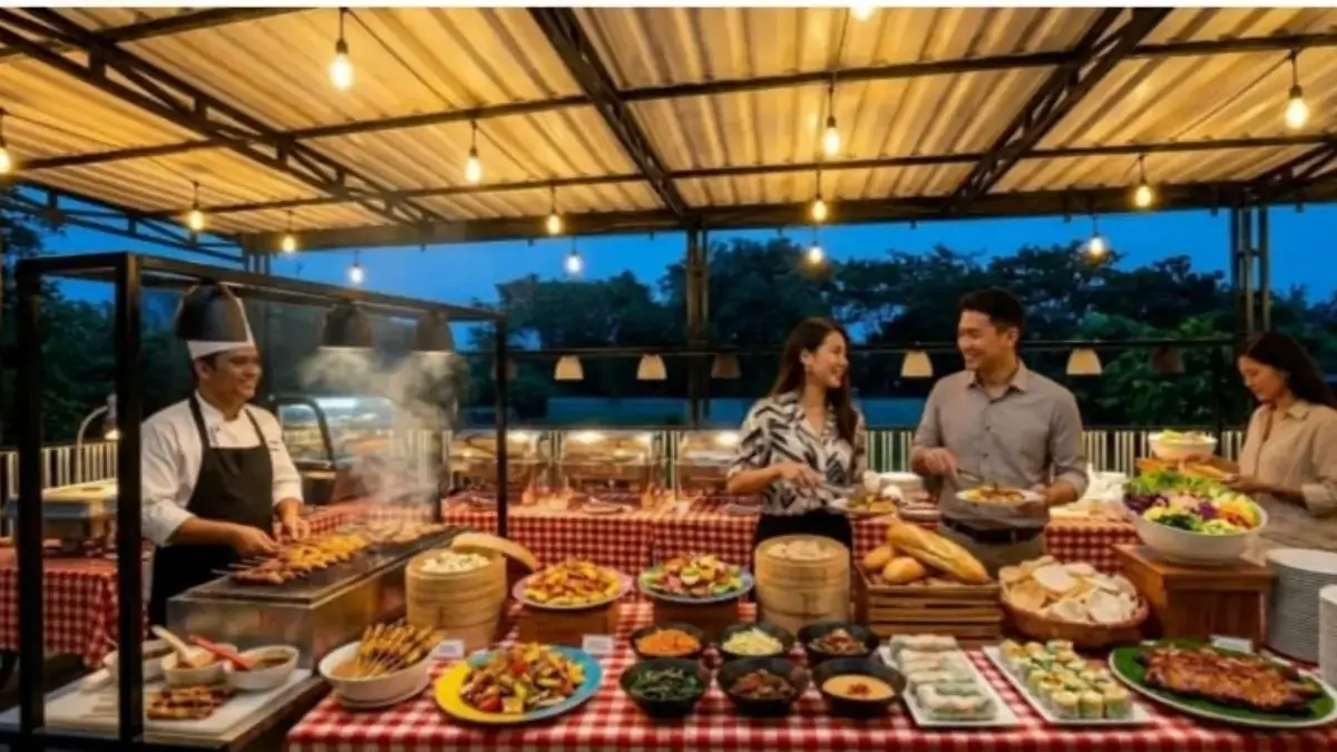 Asian Barbecue Feast