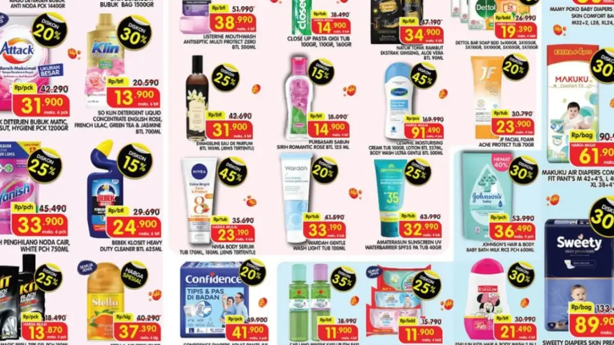 Katalog Promo Superindo 6-9 Juli 2026, Banjir Diskon Super Hemat! Promo terbaru Superindo Minggu Ini