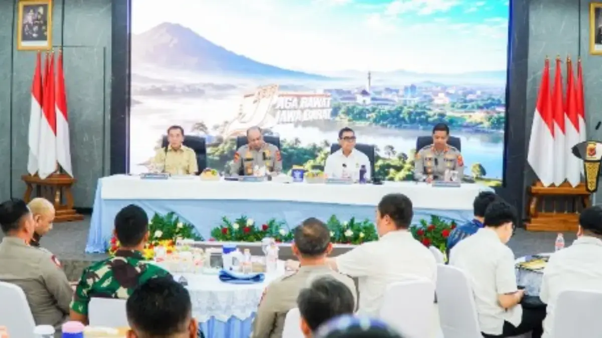 Amankan Investasi, Kapolda Jabar Pimpin Rakor Kondusivitas Kawasan Industri Karawang kaolda