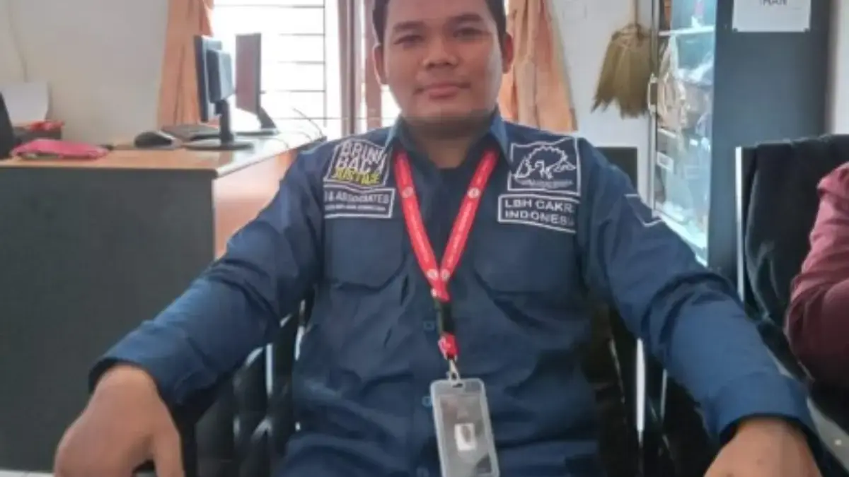 Direktur Oprasional LBH CAKRA Indonesia, Hilman Tamimi