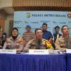 Konferensi Pers Polres Metro Bekasi