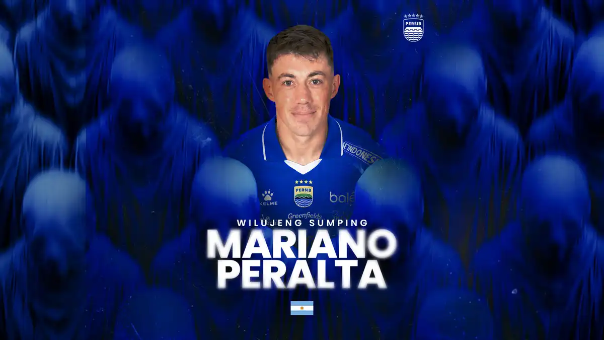 Saga Transfer Tuntas, Mariano Peralta Resmi Berseragam Persib Bandung Mariano Peralta