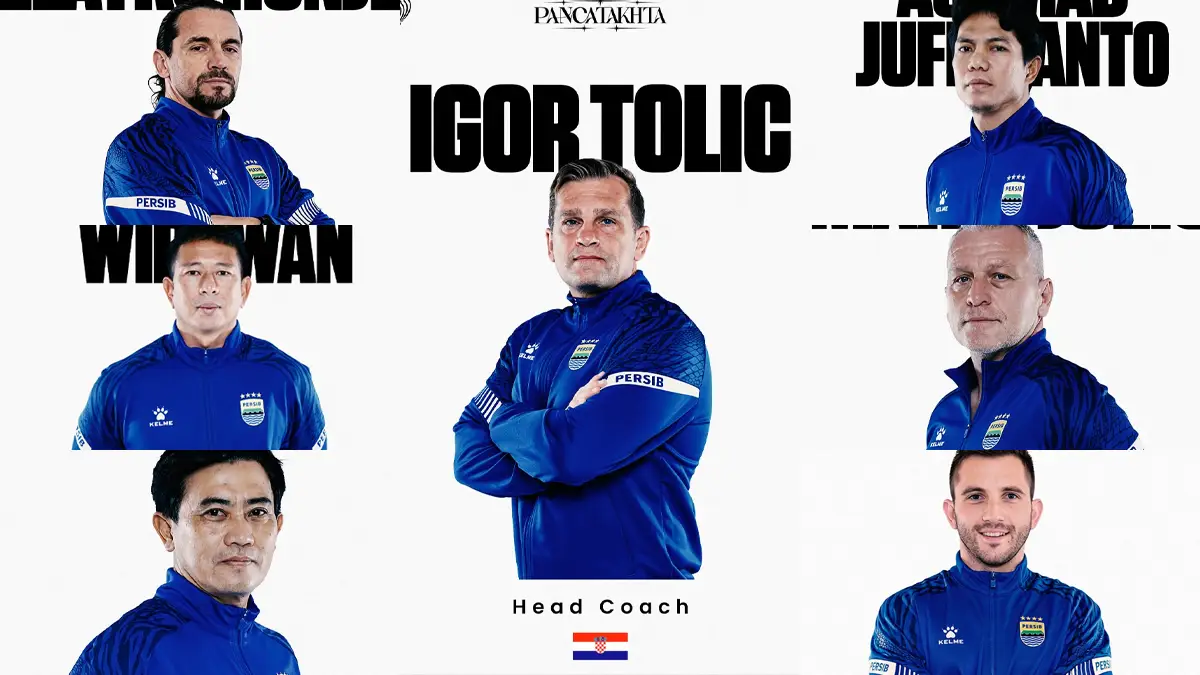Persib Resmi Umumkan Jajaran Staf Pelatih untuk Musim 2026/27