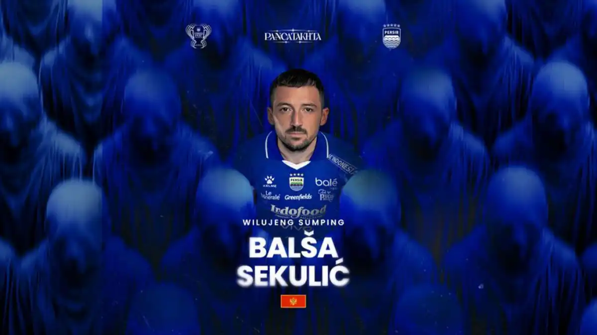 Persib Resmi Rekrut Balsa Sekulic, Striker Montenegro Siap Gantikan Andrew Jung Balsa Sekulic