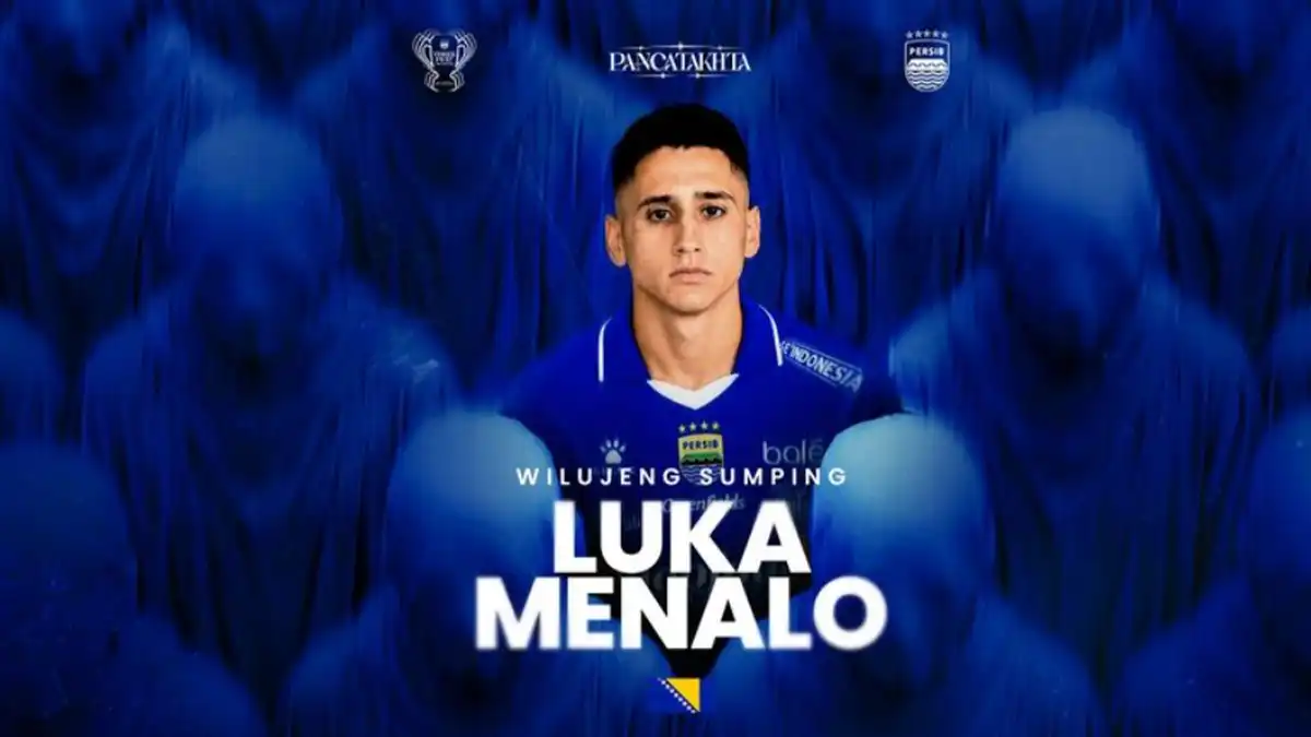 Resmi! Persib Rekrut Luka Menalo untuk Perkuat Sektor Sayap Luka Menalo