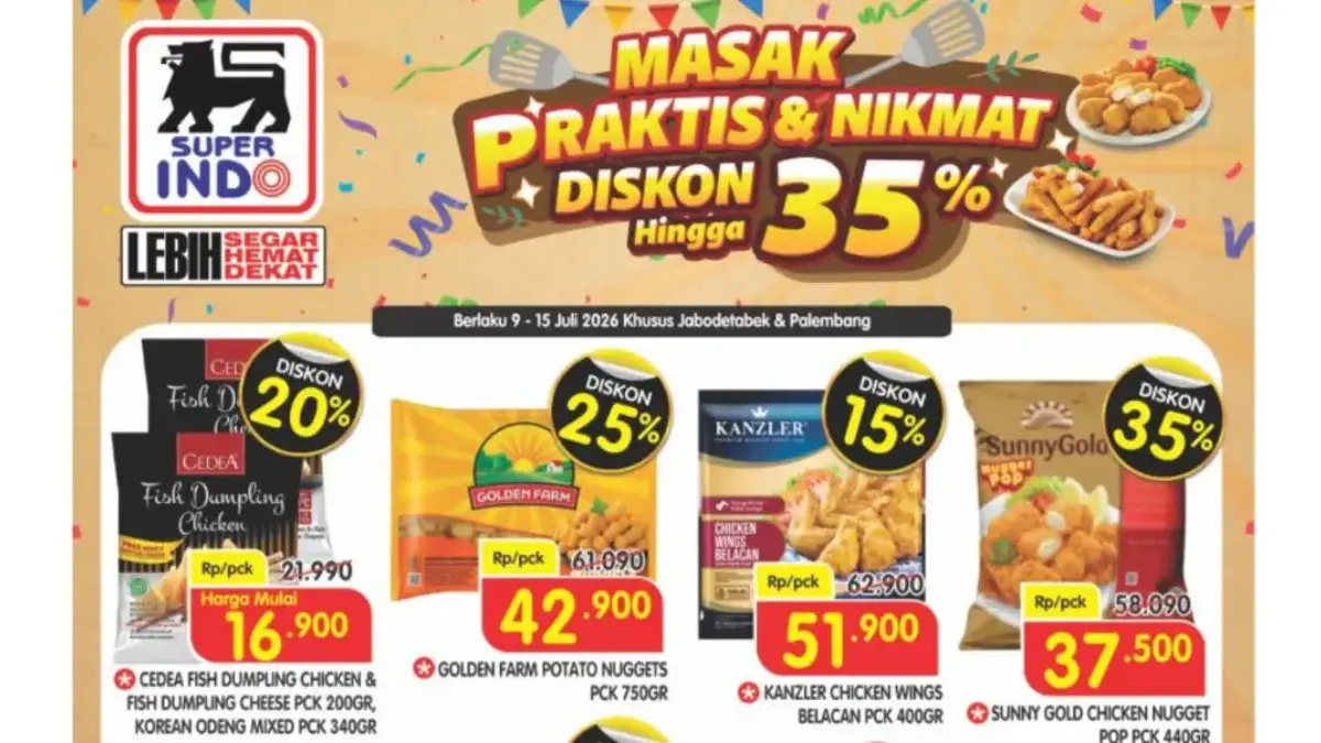 Promo Superindo Terbaru Hari ini 11 Juli 2026