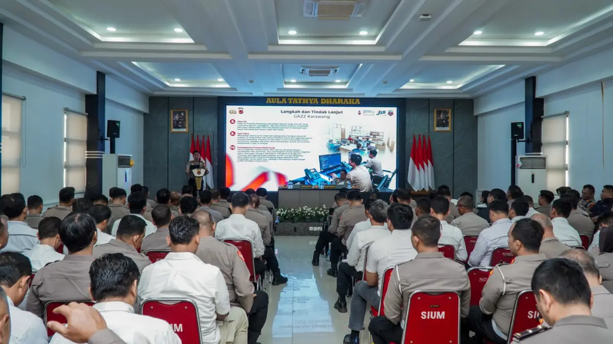 Wujudkan Pelayanan Cepat, Tepat, dan Humanis, Polresta Karawang Luncurkan Program “GAZZ Karawang” GAZZ Karawang