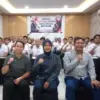 Puluhan peserta mengikuti kegiatan Sertifikasi Pelatih Judo Nasional Tingkat Pratama, di Hotel Grand Karawang