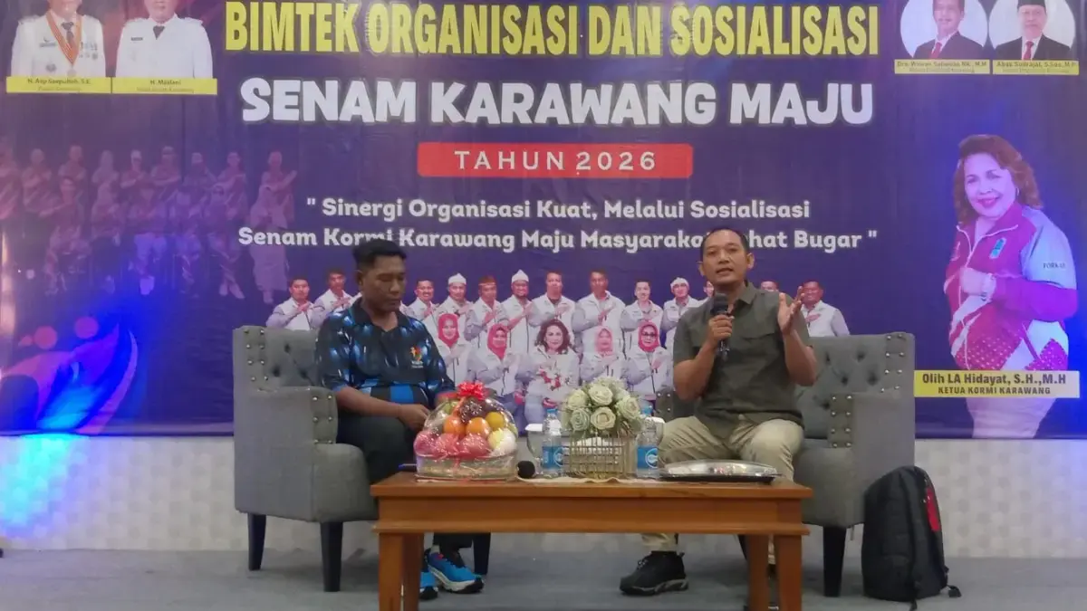 Aktif Berikan Kontribusi Positif di Masyarakat, Dosen FKIP Unsika Jadi Narasumber Kegiatan KORMI Karawang Sosialisasi Senam KORMI Karawang