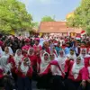 Momen perayaan HUT ke-81 Kemerdekaan RI