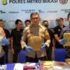 Polres Metro Bekasi mengungkap tujuh kasus narkotika
