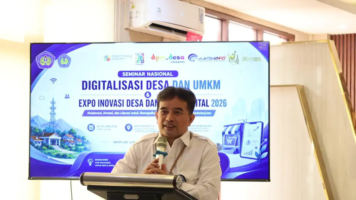 Pemanfaatan AI Harus Tetap Berpijak pada Etika, Hukum, dan Kontrol Manusia Dr. Oman Komarudin.