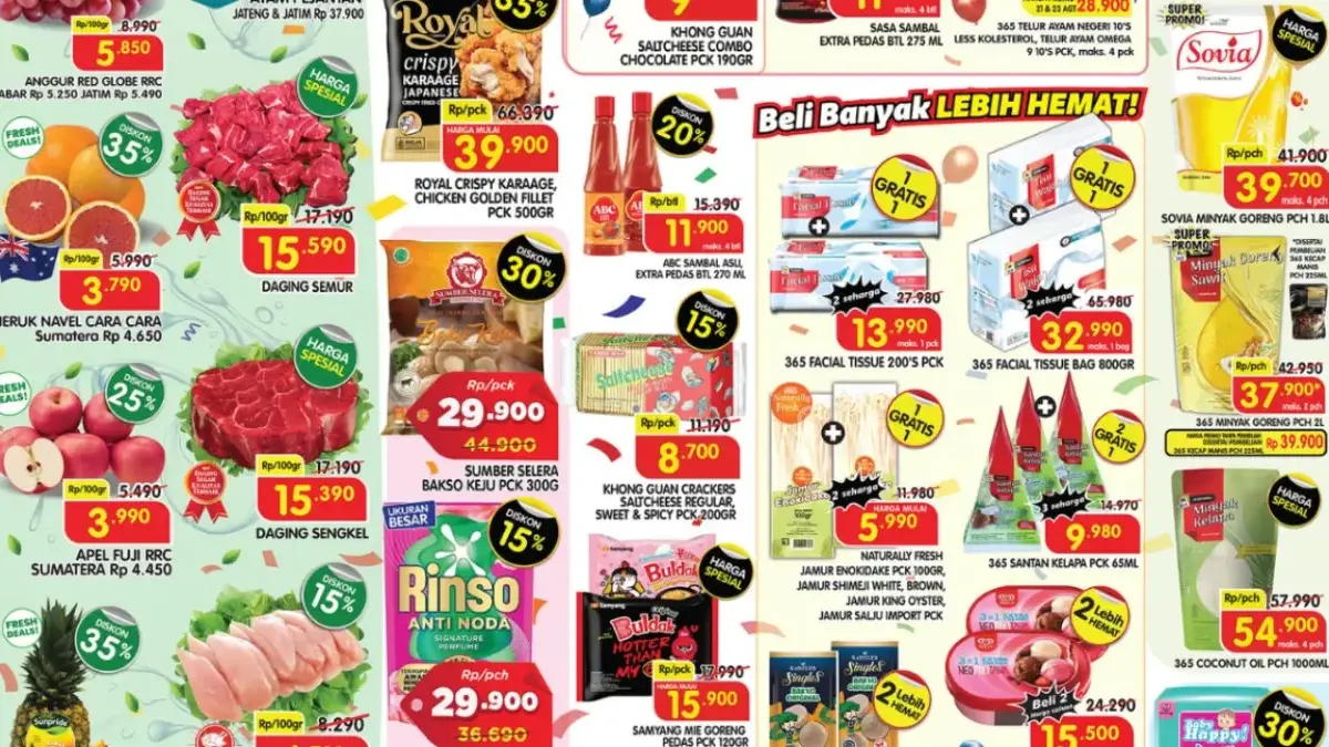 Katalog Promo Superindo Terbaru