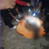 Jasad hangus terbakar ditemukan