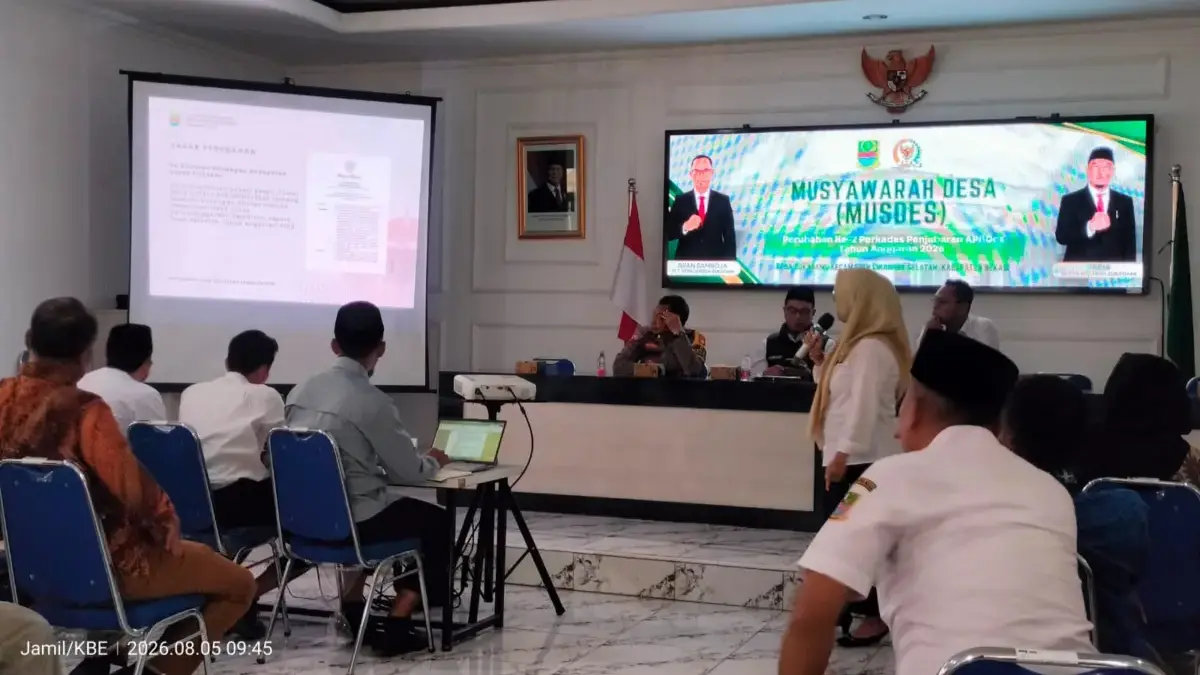 Musdes Desa Serang, Kecamatan Cikarang Selatan,
